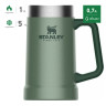 Пивная кружка Stanley Adventure 0,7 л, зелёная (10-02874-033)